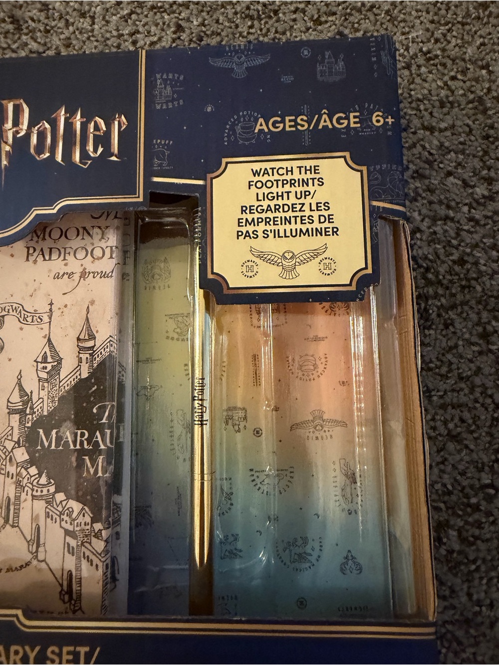 Harry Potter Light Up Diary Set NIB! - Picture 2 of 16